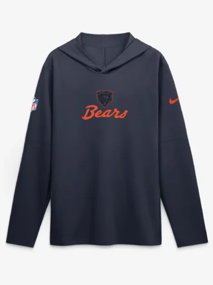 Chicago Bears Rivalries Hooded Long Sleeve T-shirt