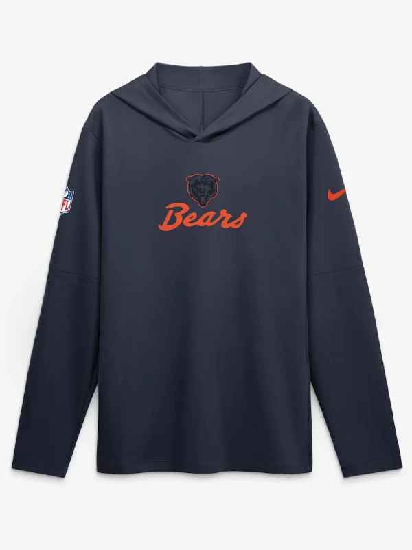 Chicago Bears Rivalries Hooded Long Sleeve T-shirt Chicago Bears Rivalries Hooded Long Sleeve T-shirt