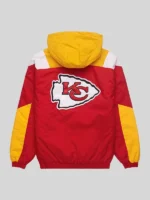 Chiefs starter half zip jacket women's
