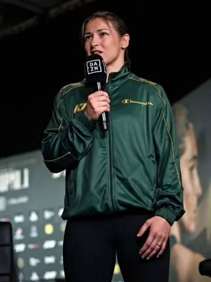 Croke Park Conference Katie Taylor Green Champion Jacket