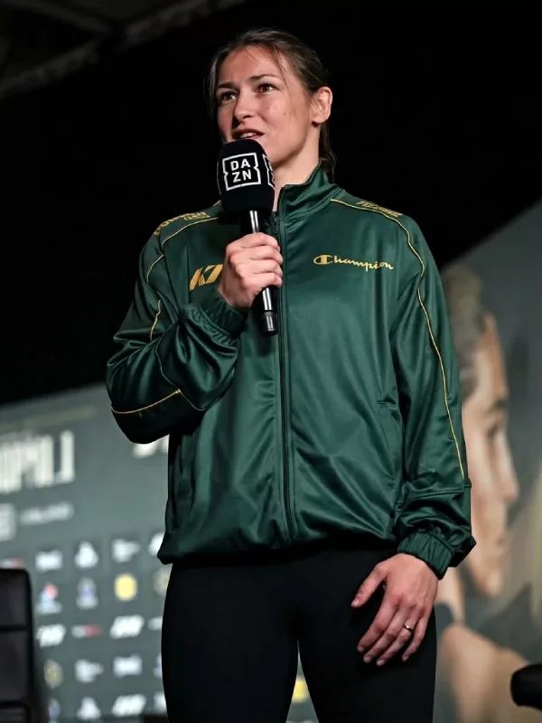 Croke Park Conference Katie Taylor Green Champion Jacket Croke Park Conference Katie Taylor Green Champion Jacket