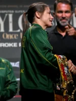 Croke Park Conference Katie Taylor Green Jacket