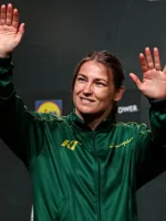 Croke Park Conference Katie Taylor Green Track Jacket