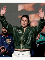 Croke Park Katie Taylor Champion Leather Jacket