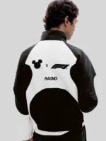 Disney x F1 black and White Jacket