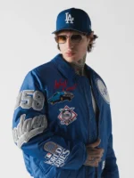 Dodgers Green MA-1 Jacket Royal