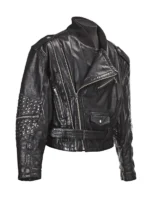 Freddie Mercury Studded Black Leather Last Performance Jacket