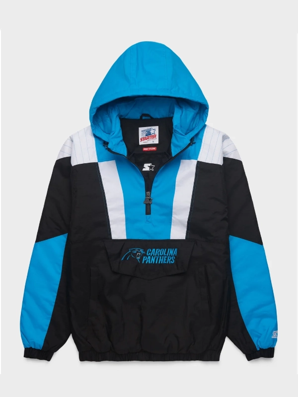 HOMAGE X Starter Panthers Pullover Jacket HOMAGE X Starter Panthers Pullover Jacket