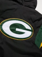 HOMAGE x NFL Starter Packers Blackout Breakaway Pullover Jacket