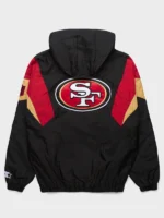 HOMAGE x Starter 49ers Blackout Breakaway Pullover Jacket