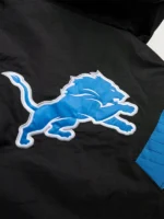 HOMAGE x Starter Lions Blackout Breakaway NFL Jacket