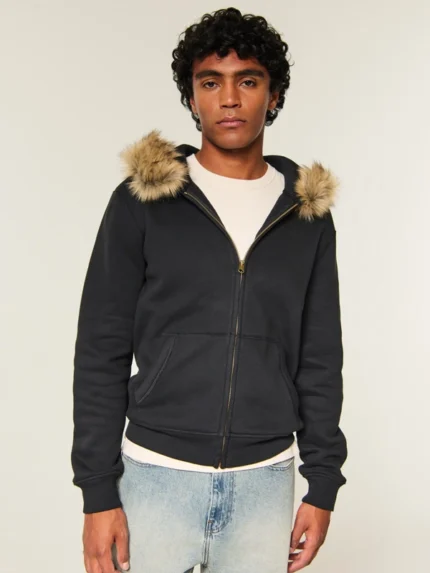 Hollister Zip-Up Hoodie women's