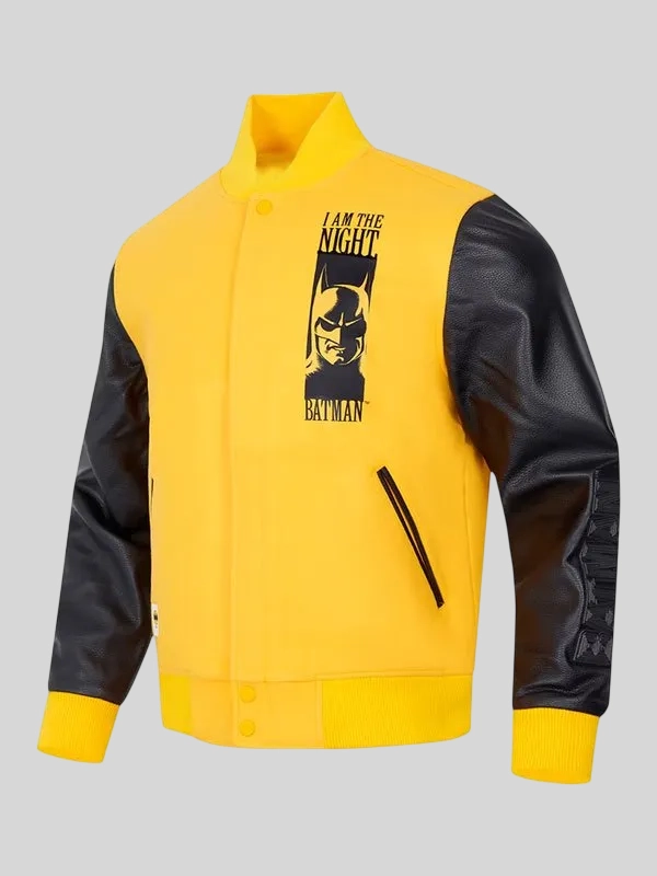 I Am The Night x Batman Wool Varsity Jacket I Am The Night x Batman Wool Varsity Jacket
