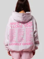 I Love You Say It Back Hoodie Grey