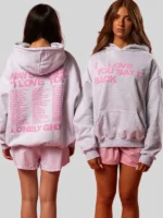 I love you say it back hoodie mens