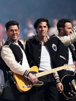 Jonas Brothers Halftime Show Varsity Jacket