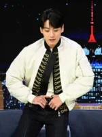 Jungkook The Tonight Show White Jacket