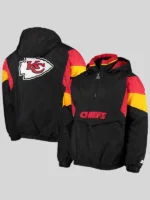 Kansas City Chiefs Starter Quarter-Zip Breakaway Jacket