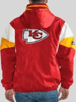 Kansas city chiefs Red starter quarter zip breakaway jacket