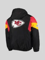 Kansas city chiefs starter quarter zip breakaway jacket womens