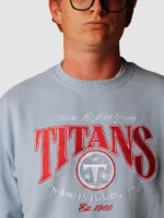Light Blue Tennessee Titans x HANG Unisex Heritage Sweatshirt
