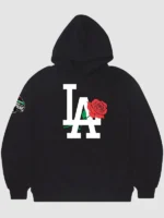 Los Angeles Dodgers 2026 Black Date Night Rose Hoodie