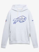 Men's Buffalo Bills Nike White Rivalries Collection Standard Issue Sideline Pullover Hoodie