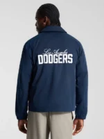 Men's Los Angeles Dodgers lululemon True Navy Raglan Coaches Jacket