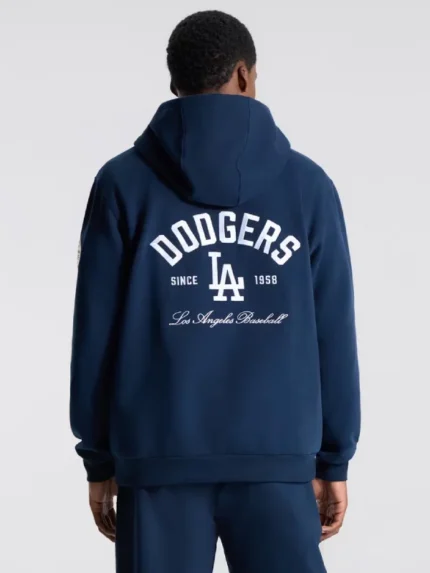 Men's Los Angeles Dodgers lululemon True Navy Steady State Hoodie