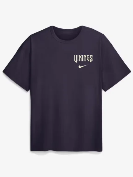 Men's Minnesota Vikings Nike Purple 2026 Rivalries Collection Max90 T-Shirt