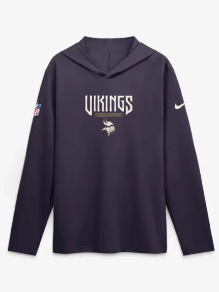 Minnesota Vikings Rivalries Hooded Long Sleeve T-shirt