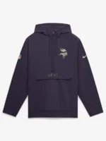 Minnesota Vikings Rivalries Nike Sideline Anorak Jacket 2026