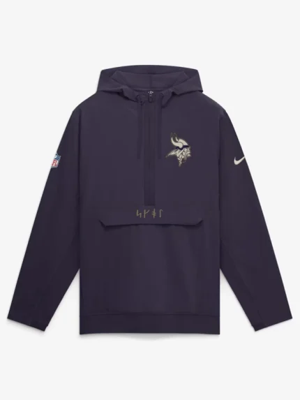 Minnesota Vikings Rivalries Nike Sideline Anorak Jacket 2026