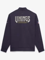Minnesota Vikings Rivalries Nike Sideline Bomber Jacket 2026