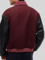 Mixed-Media Varsity Jacket