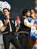 NFL Halftime Show Jonas Brothers Bomber Jacket