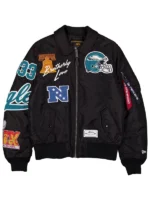 New Era x Alpha Industries Eagles MA-1 Bomber Jacket