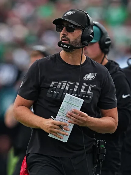 Nick Sirianni Philadelphia Eagles Nike Sideline T-shirt 2026