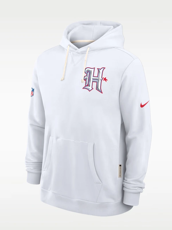 Nike Texans 2026 Rivalries Sideline White Pullover Hoodie Nike Texans 2026 Rivalries Sideline White Pullover Hoodie