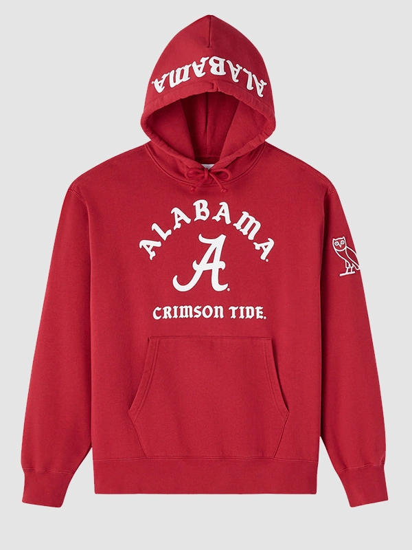 OVO Campus 02 Alabama Crimson Tide Hoodie OVO Campus 02 Alabama Crimson Tide Hoodie