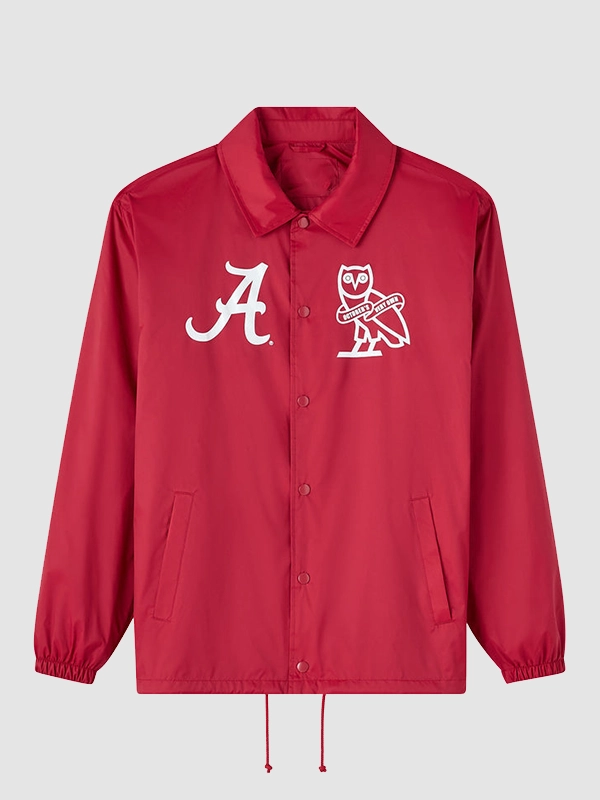 OVO Campus 02 University of Alabama Coaches Jacket OVO Campus 02 University of Alabama Coaches Jacket