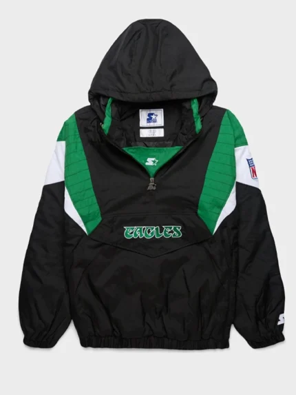 Philadelphia Eagles Starter Blackout Breakaway Jacket