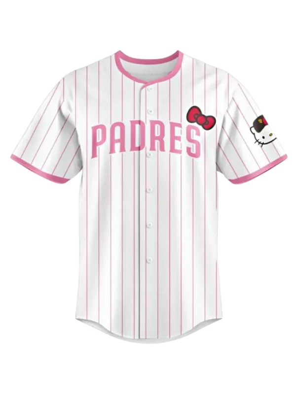 San Diego Padres Hello Kitty Jersey San Diego Padres Hello Kitty Jersey