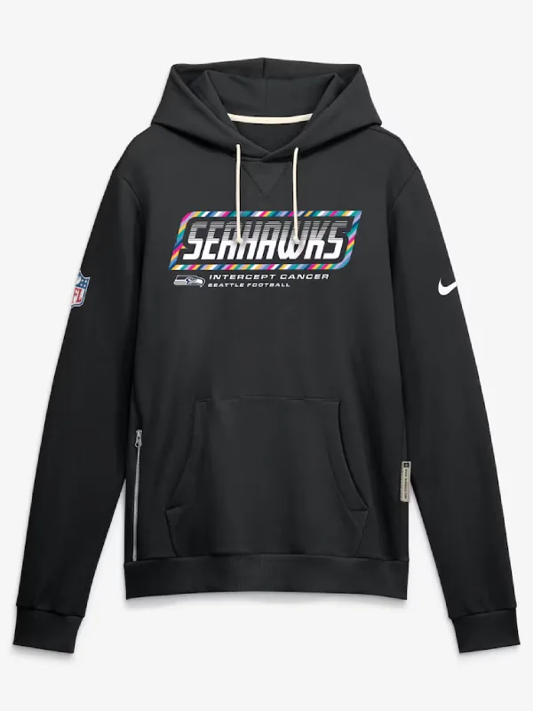 Seattle Seahawks Crucial Catch Sideline Hoodie 2026 Seattle Seahawks Crucial Catch Sideline Hoodie 2026