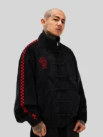 Shadow By NEPTUN X Sonic Black Bomber Jacket