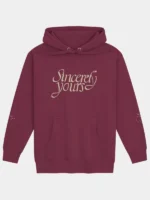 Sincerely Yours Salish Matter Maroon Hoodie