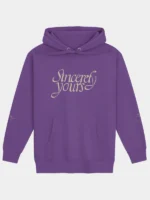 Sincerely Yours Salish Matter Purple Hoodie