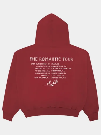 The Romantic Tour Bruno Mars Hoodie 2026
