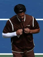 US open 2026 Carlos Alcaraz Cactus Jack Jacket Brown