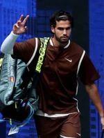 Unisex US Open 2026 Carlos Alcaraz Brown Cactus Jacket Jacket